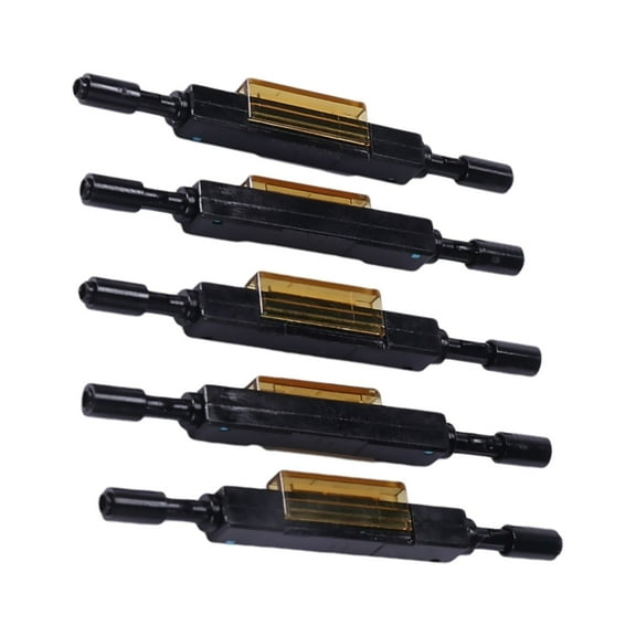 NATEFEMIN 5 Pack L925B Fiber Optic Quick Splice Connector for Drop Cable Low Insertion Loss Easy Fast Installation