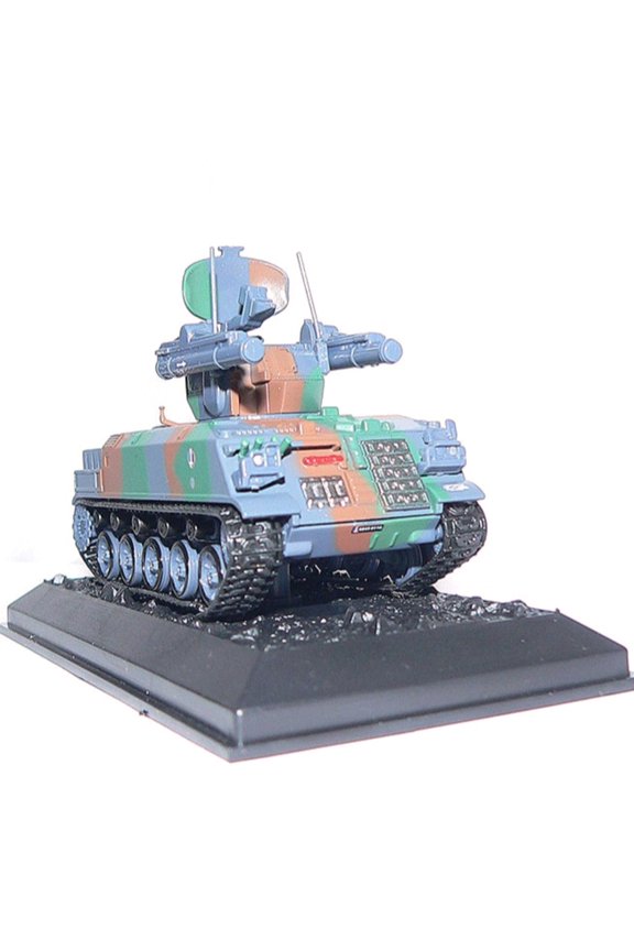 AMX-30R Roland French SAM System Tank 1:72 Scale Diecast Alloy 3.5 for Military Vehicle Collectors Display