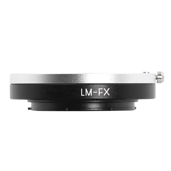 NATEFEMIN Adapter Ring for Leica M Lenses to Fuji X-PRO1/X-E1/X-E2 Durable, Manual Aperture Adjustment