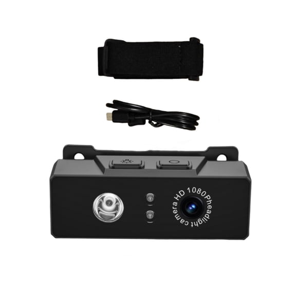 NATEFEMIN All-in-One Camera for Surveillance & Recording - 1080P HD, 1800mAh Battery, Loop Recording, Smart Induction LED