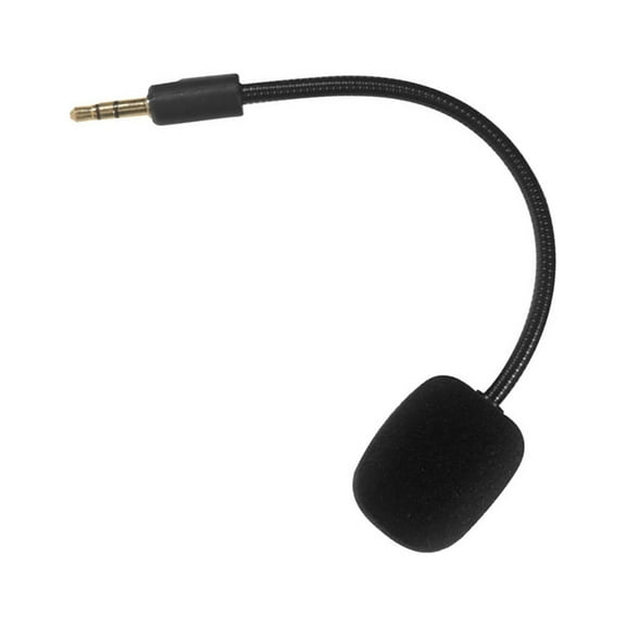 NATEFEMIN Black Brand New ABS Replacement Microphone For Barracuda X Headset Headphone Online Meeting Gaming Use