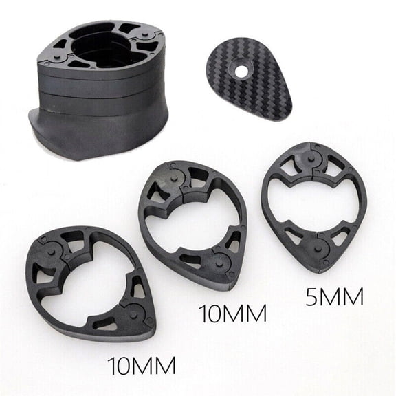 NATEFEMIN Black Durable ABS Handlebar Gasket Set For Pinarello F12 Easy Install Accessory For Road Bike Handlebar Maintenance