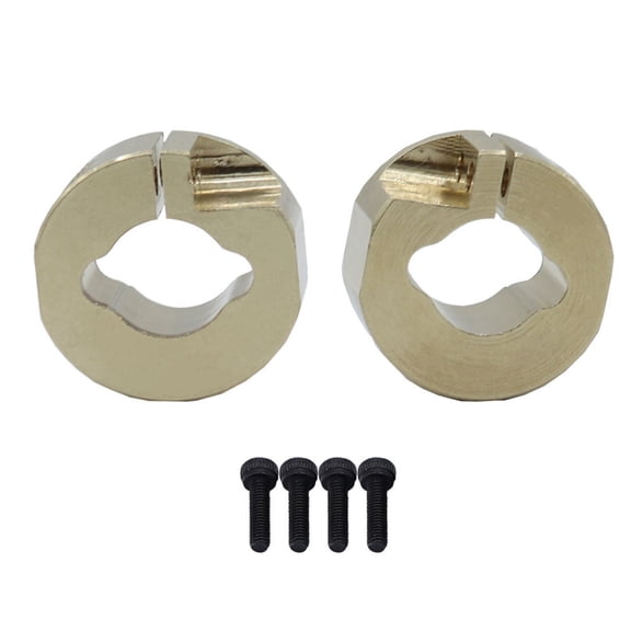 NATEFEMIN Brass Rear Axle Weight Kit TRX4M 1 18 RC CNC Machined 23g Pieces Lowers Center Enhances Grip