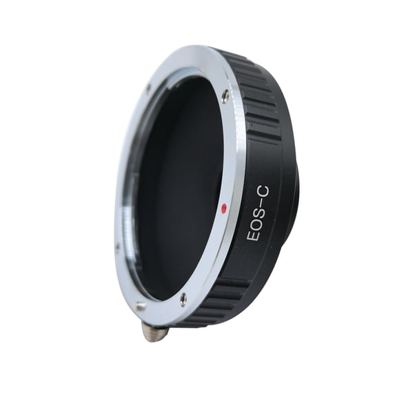 NATEFEMIN Camera Lens Mount Adapter for EOS EF EFS to C-Mount System Manual Focus Aperture Control