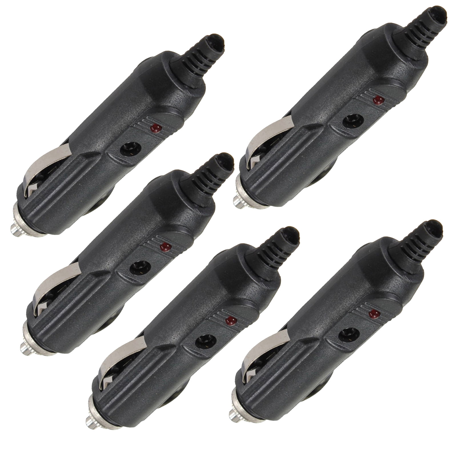 NATEFEMIN Car Power Adapter Plug 5 Pack Cigarette Lighter Socket 12V ...