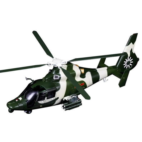 NATEFEMIN China Air Force Z-9 Helicopter Model for Aviation Collection - Precise 1:48 Scale Replica, Display Stand Included