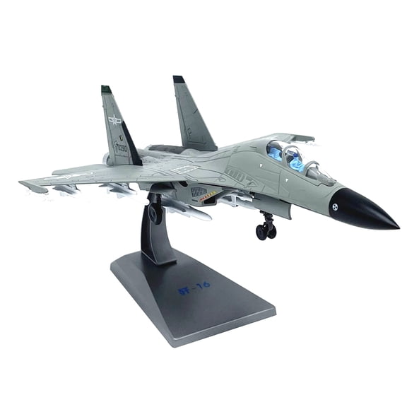 NATEFEMIN Chinese J-16 Fighter Replica, 1:100 Scale, Showcases Advanced Aerial Technology, Perfect for Aviation Education
