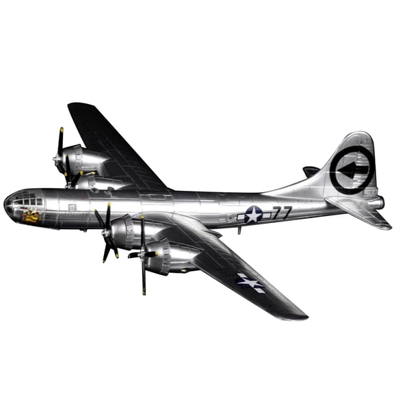 NATEFEMIN Commemorative B-29 Superfortress Bomber Model for Military History Fans - Displays American WWII Legacy