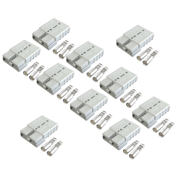 NATEFEMIN Comprehensive 5in1 Anderson Plug Set for High-Current Applications - Trusted by Professionals