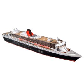 NATEFEMIN DIY Nautical Paper Model for Advanced Builders Queen Mary II Cruise Liner Kit 86cm Unassembled Project