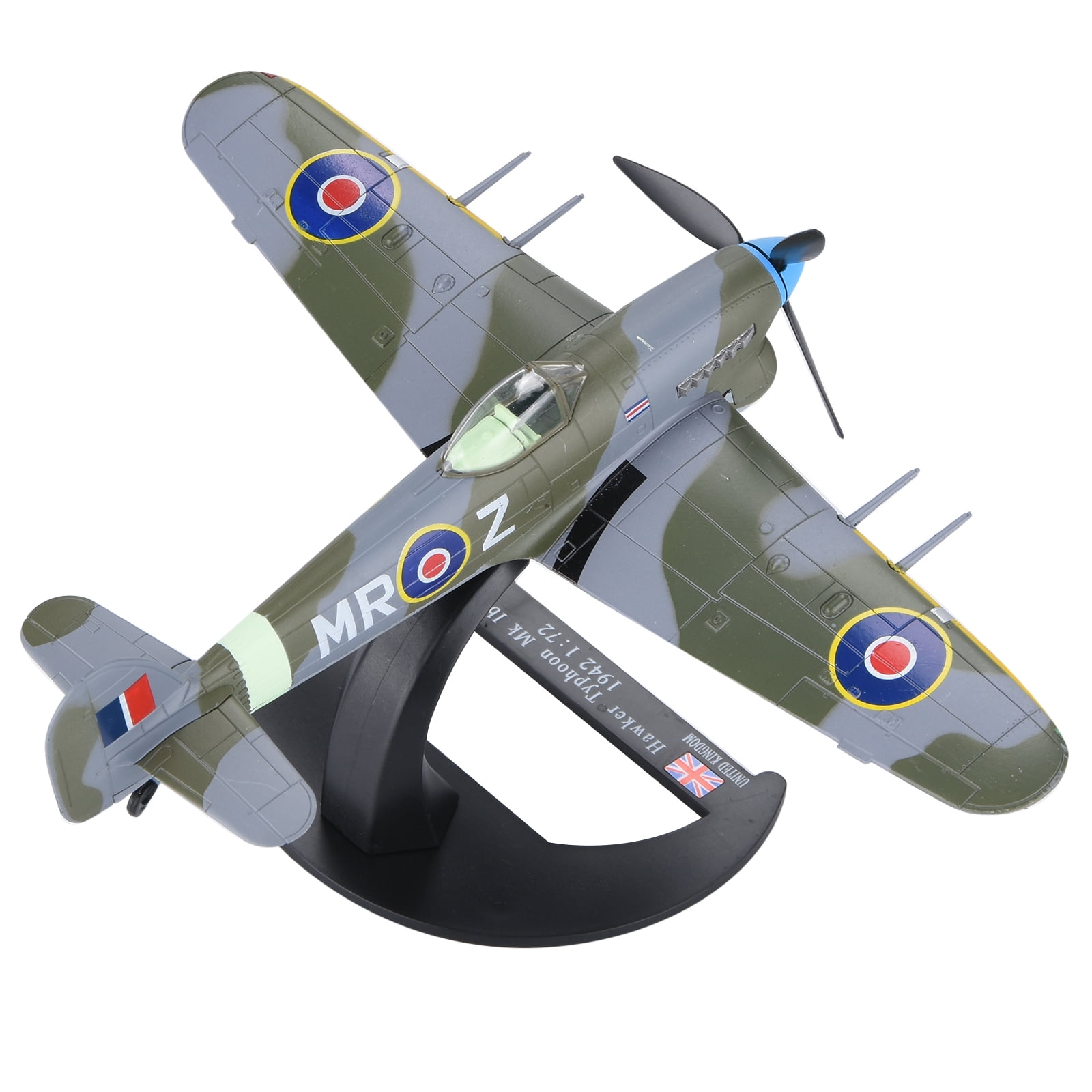 NATEFEMIN Detailed 1:72 Scale Hawker Typhoon Model for Collectors with ...