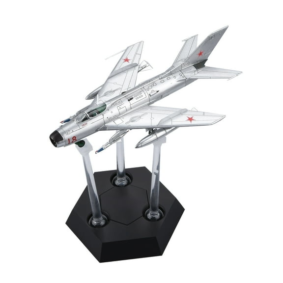 NATEFEMIN Detailed MiG 19PM Fighter Model 1/72 Scale Soviet Aircraft Alloy PC Material for Display Military Enthusiasts