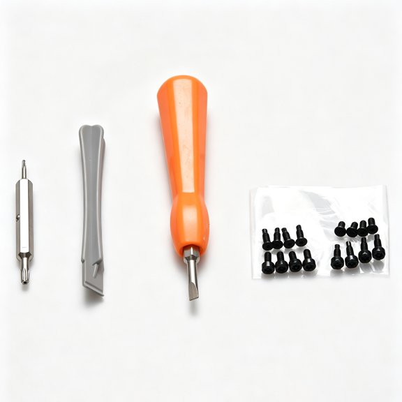 NATEFEMIN Doorbell Maintenance Tool Kit T6 T15 Flat PH5.0 Bit Pry Tool Compatible With Device Reset Charging Port Access Parts
