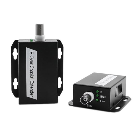 NATEFEMIN Easy-to-Use IP Over Coaxial Extender for Surveillance Systems, Supports Fast and Stable Data Transmission