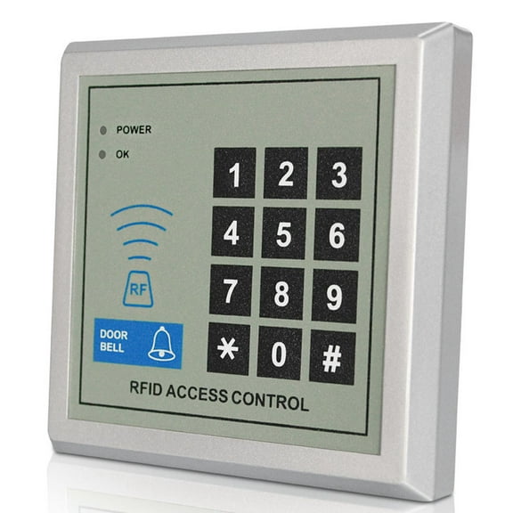 NATEFEMIN Easy-to-Use RFID Door Access Controller Supports Card & Password, Perfect for Offices