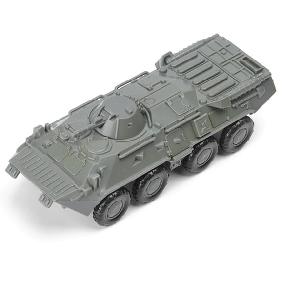 NATEFEMIN Elegant BTR-80 Wheeled Armored Vehicle Model for Display, Noble Fashion for Company or Living Room Decor