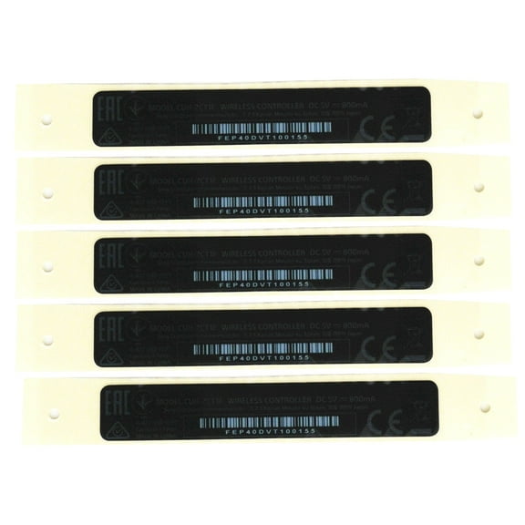 NATEFEMIN Enhance Controller's Appeal 5 Back Stickers for PS4 Gamers Seeking a Personalized Touch