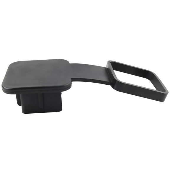 NATEFEMIN For 2x2 Receiver Tube Protection Hitch Cover Black Rubber 2 Inch Flexible Bracket Holder Dust Snow Rain Proof Tool