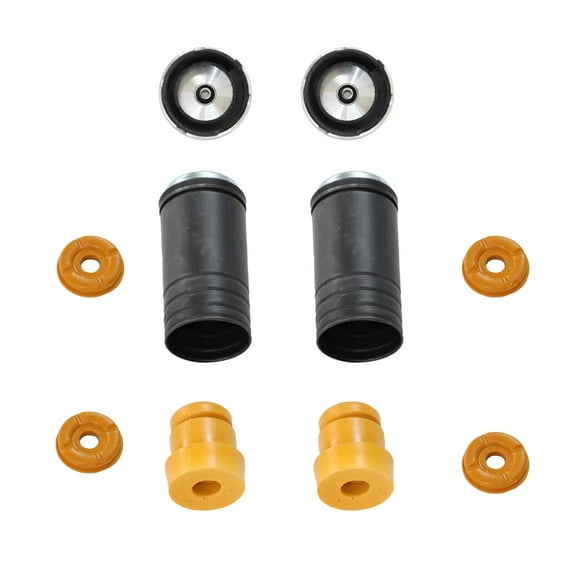 NATEFEMIN Front Shock Strut Top Mounts Support Upper Lower Bump Stop Replacement for BMW X5 X6