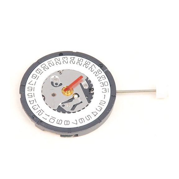 NATEFEMIN Functional Quartz Watch Movement Hours, Minutes, Seconds, Date, Suitable for Various Watch Models