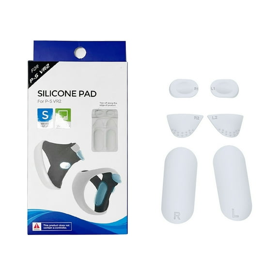 NATEFEMIN Gamepad Grip Non-Slip Pads for PS VR2 Silicone ABS Anti-Slip Protection Comfortable Touch Enhances Gaming Experience