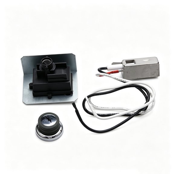 NATEFEMIN Grill Igniter Module With Wiring Harness Button Caps For E/S Series Side Mount Grill Tool Sets