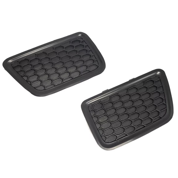 NATEFEMIN LH RH Front Bumper Grille Set for Jeep Grand Cherokee 2014-2016 Direct Replacement Black Durable ABS Plastic Installation