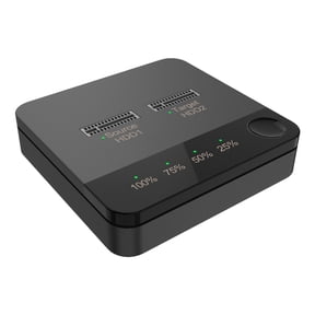 NATEFEMIN M.2 SATA SSD Offline Duplicator Docking Station Clone 4TB USB C Connection for Data Migration and System Backup