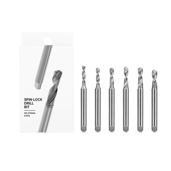 NATEFEMIN Multi Size Bit Hand Drill Oval Lock Design For Micro Drilling Electronic Maintenance DIY Craft Making School Household Activities