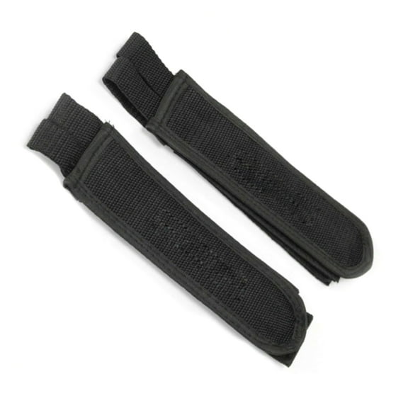 NATEFEMIN Pedal Toe Straps for Fixie Bicycles Black, Custom Fit for BMX, Provides Robust Foot Protection