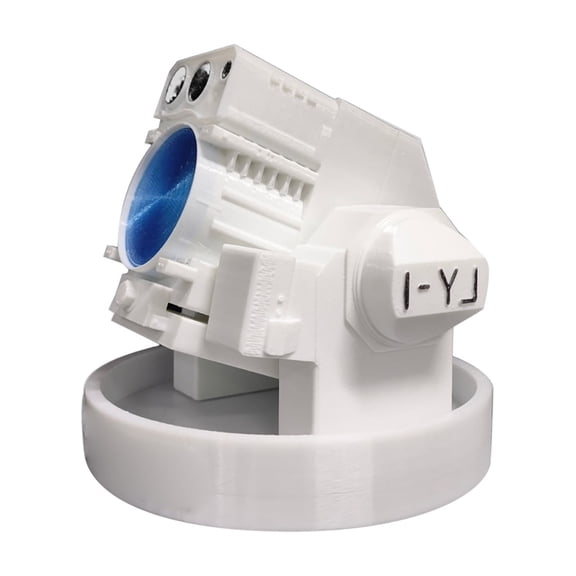 NATEFEMIN Plastic Laser Weapon Model China LY-1 Shipborne System 1:16 Scale 11cm x 11cm for Desktop Showcase Decor