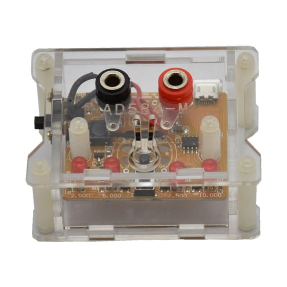 NATEFEMIN Portable Voltage Reference Generator for Circuit Design Outputs 4 Voltages, Durable Plastic