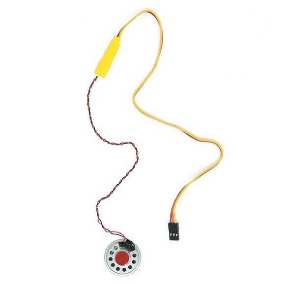 NATEFEMIN Practical RC Car Horn Speaker High-Detailed Simulation, 17g Weight Reality to RC Adventures