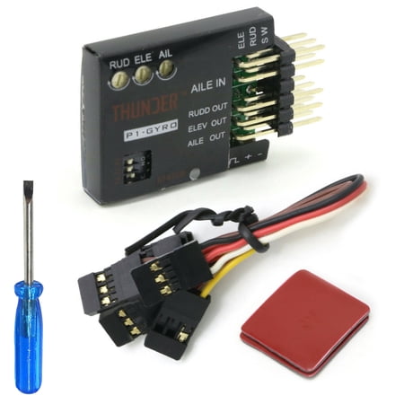 NATEFEMIN Precision 3-Axis Flight Controller for Drones - Real-Time Drift Correction, AVCS Mode for Stable Flights