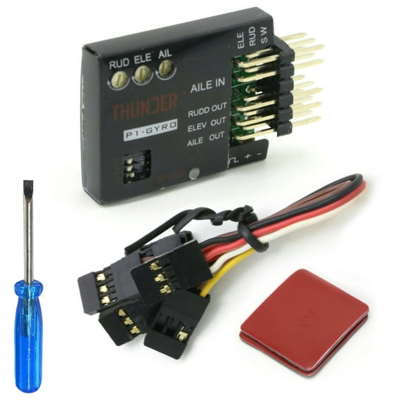 NATEFEMIN Precision 3-Axis Flight Controller for Drones - Real-Time Drift Correction, AVCS Mode for Stable Flights
