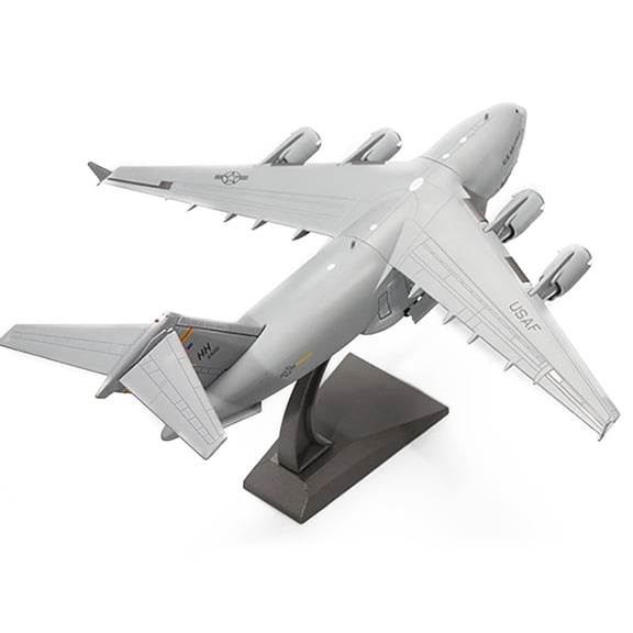 NATEFEMIN Premium C-17 Aircraft Model for Enthusiasts Detailed Craftsmanship, Alloy Construction for Office Decor
