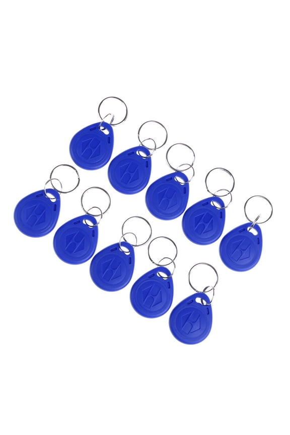 Premium RFID Key Chain Blue, Compact Size, Easy to Carry, Suitable for Enterprise Card & Access Control Systems