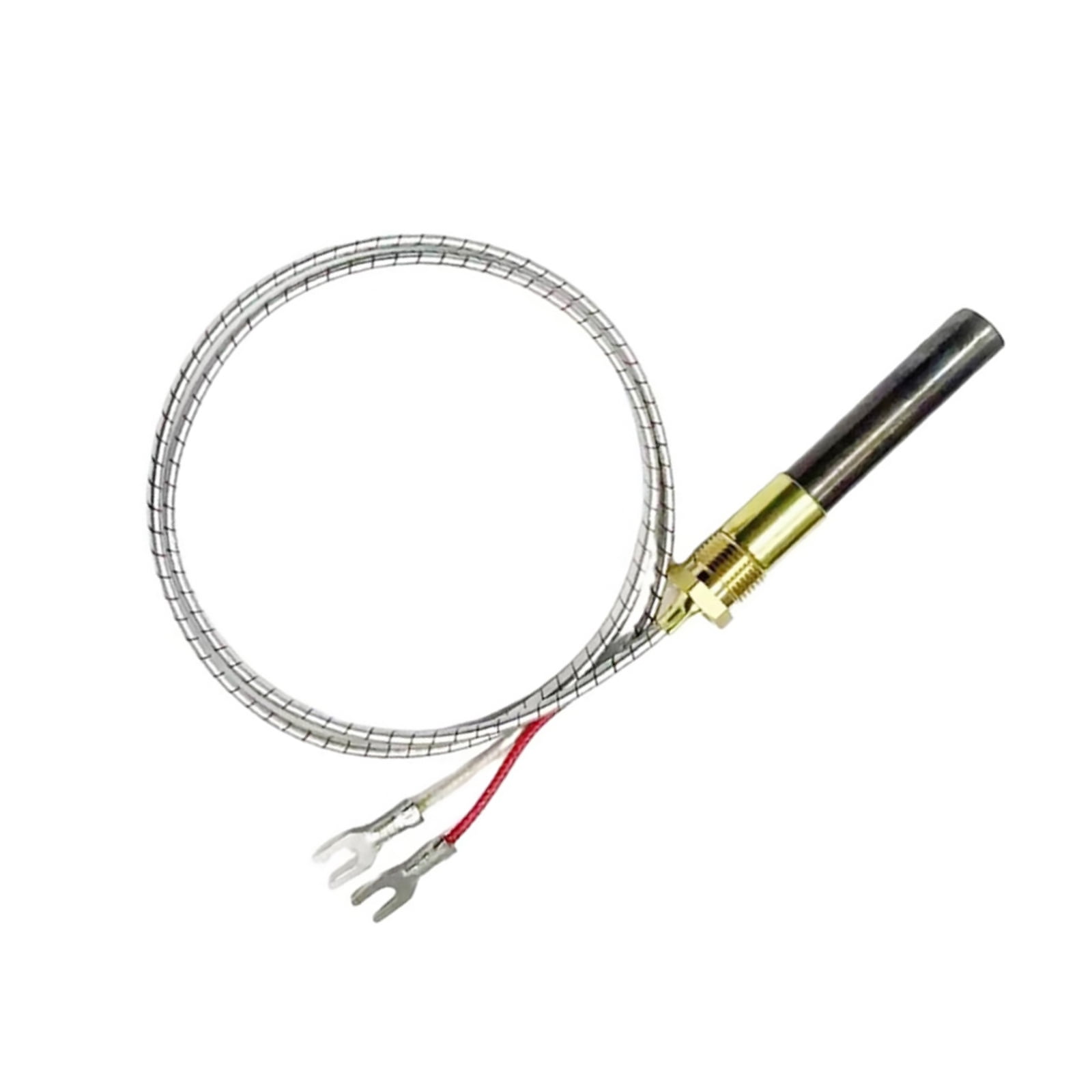 NATEFEMIN Propane Fireplace Thermopile 36” Replacement Part for Water Heaters Fryers 750mV Durable Sensitive Pilot System Component