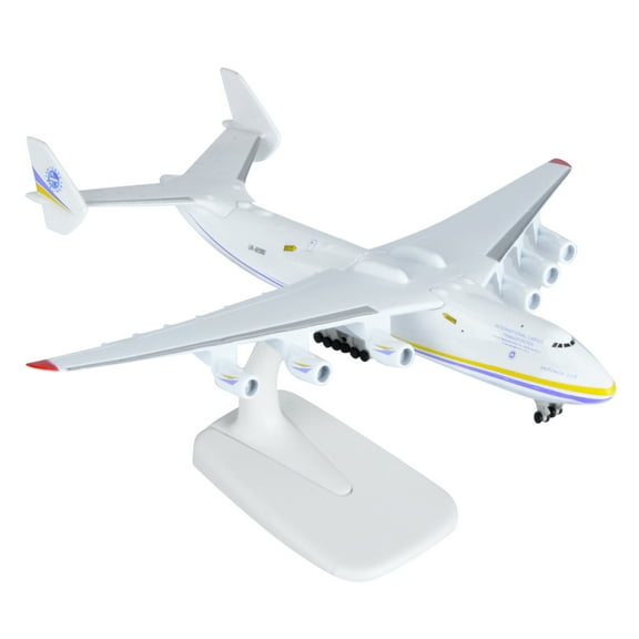 NATEFEMIN Quality An-225 Mriya Plane Model with Display Stand for Aviation Enthusiasts and Collectors' Shelves