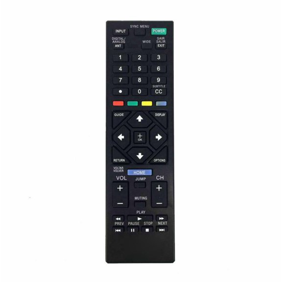 NATEFEMIN Rm-Yd093 Tv Remote Control Unit 433Mhz Signal Frequency Abs Material For Kdl-24R425A Television Models