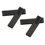 NATEFEMIN Roof Rack Railing Moulding Clip Cover Black Plastic Fit for Mazda 2 3 6 CX-5 CX-7 CX-9 2002-2015 Models Easy to Install 4 Pcs