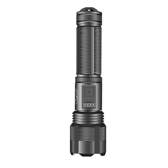 NATEFEMIN Tactical Led Flashlight Rechargeable 1000 Lumens Super Bright Flashlight with 5 Modes and Power Display