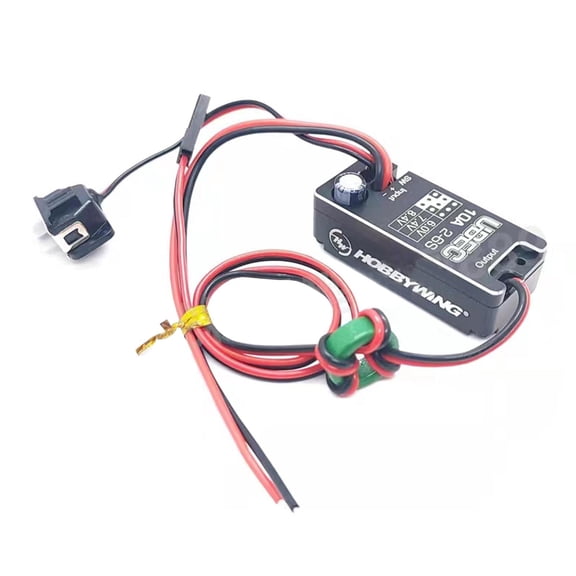 NATEFEMIN UBEC 10A Power Module - BEC Shoot-Through Protection for Safe RC Receiver/Servo Operation