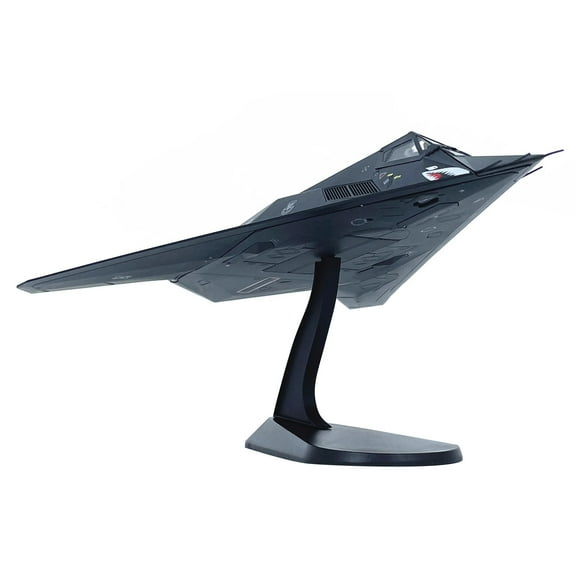 NATEFEMIN USAF F-117 Nighthawk Attack Aircraft 1:72 Scale Diecast Model 11.3 inches with Display Stand Collector Gift Decor