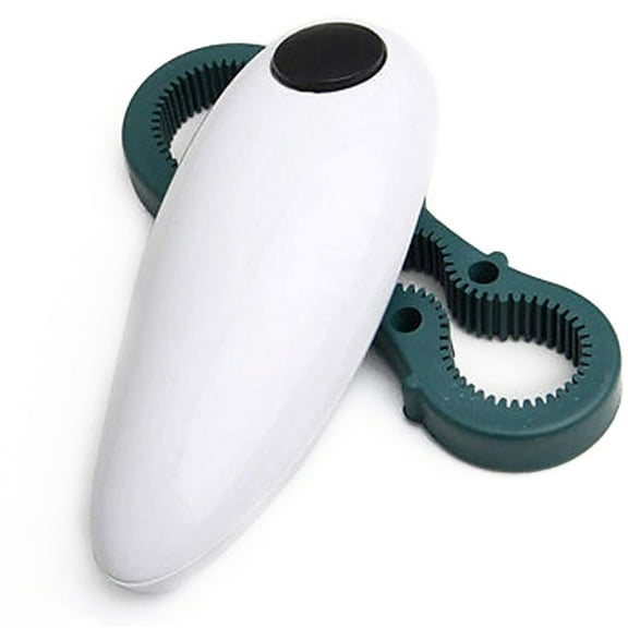 NATEFEMIN User-Friendly Electric Can Opener for All Canning Needs - Simple One-Release, Two-Press, Three-Stop Operation