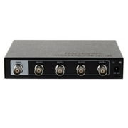 NATEFEMIN VisionTech Splitter for AHD Video & Audio 4 BNC Outputs, High-Definition Signal Clarity