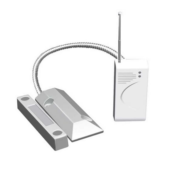 NATEFEMIN Wireless Rolling Shutter Security Alarm 433MHz Door Garage Sensor Magnetic Contact Detector 50M with Battery