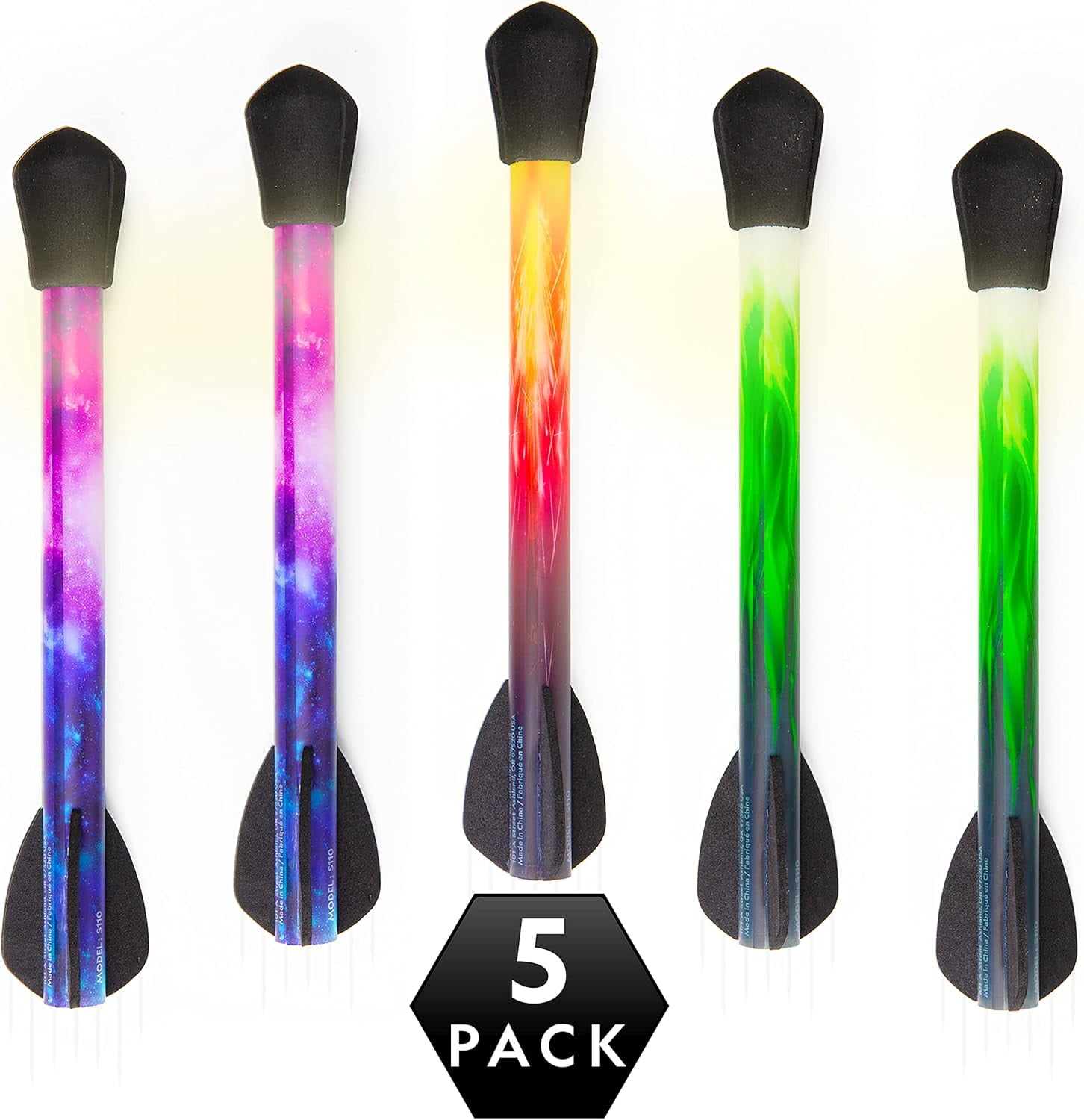 NATIONAL GEOGRAPHIC Air Rocket Toy – Ultimate LED Rocket Launcher for ...