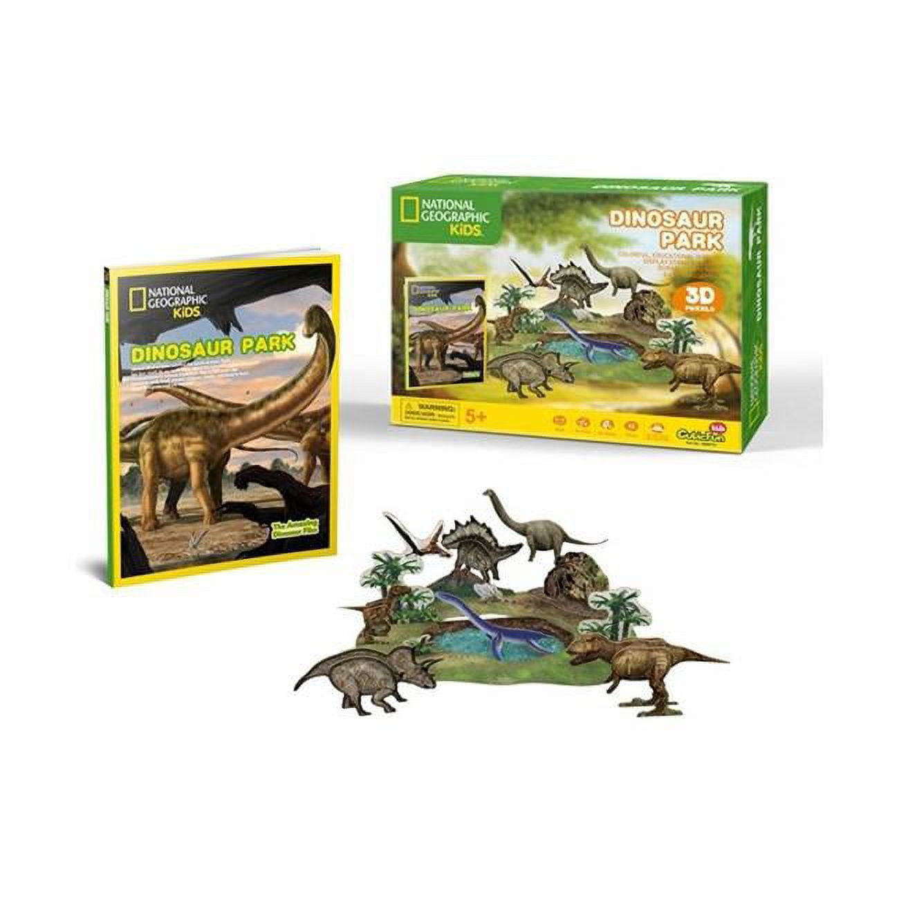 National Geographic - Puzzle 3D de dinossauros, brinquedos e jogos de  dinossauros ㅤ, Vivendo e crescendo