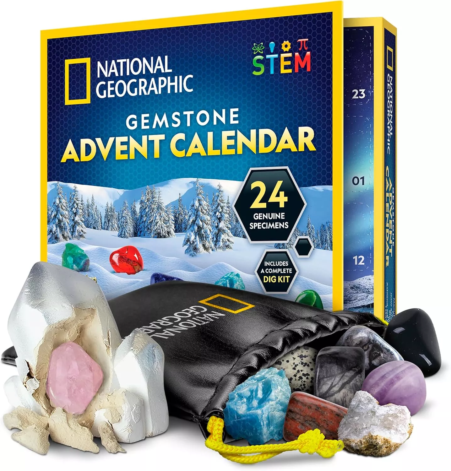 NATIONAL GEOGRAPHIC Gemstone Advent Calendar 2024 Advent Calendar for